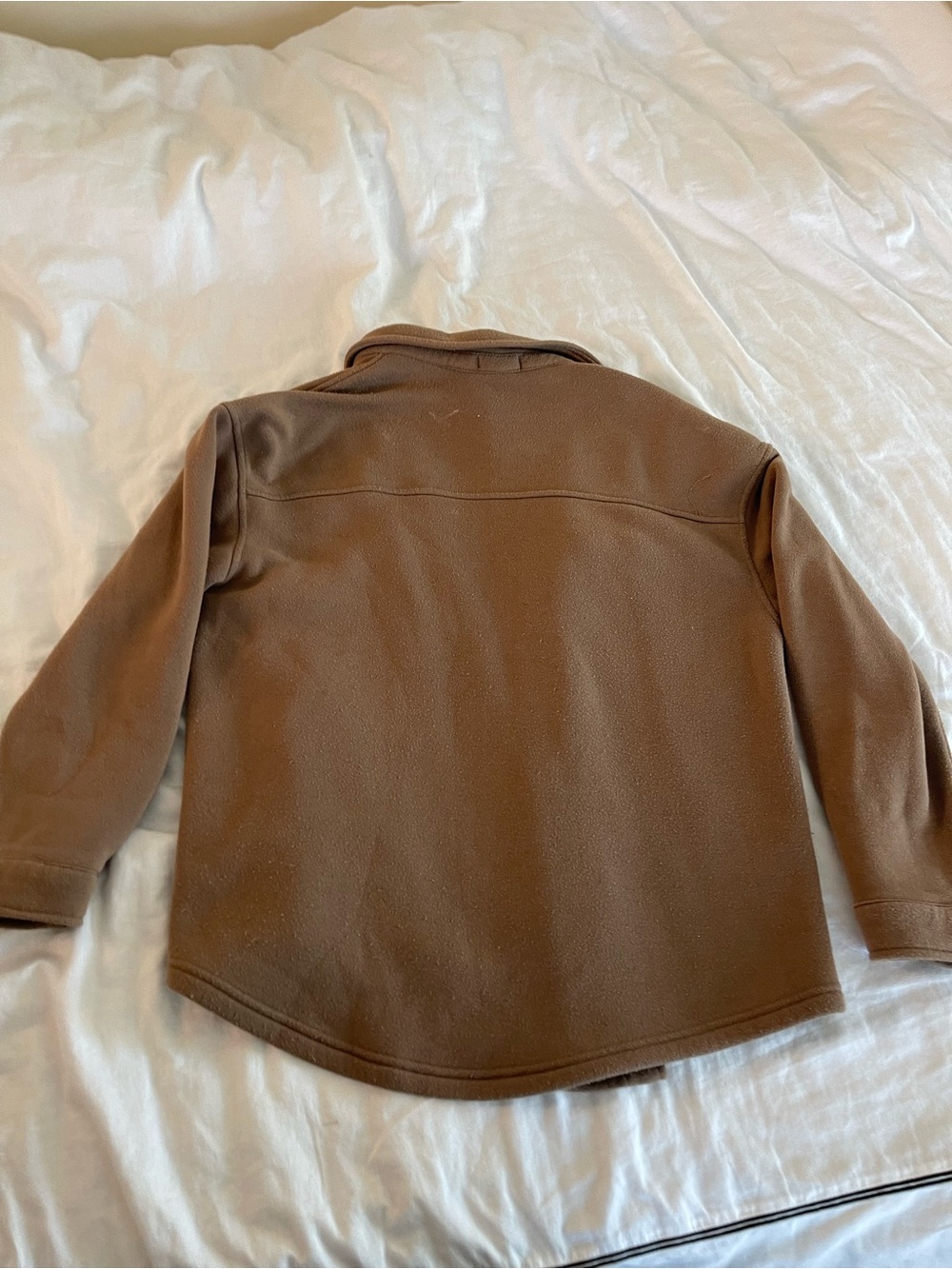 if it were me Brown Puffer Shacket - Picture 6 of 6